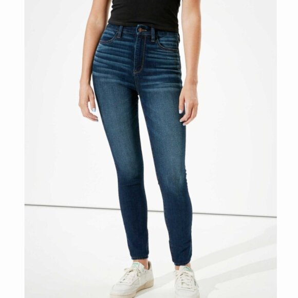 American Eagle Denim - American Eagle Next Level Stretch Super Hi Rise Jegging - 8